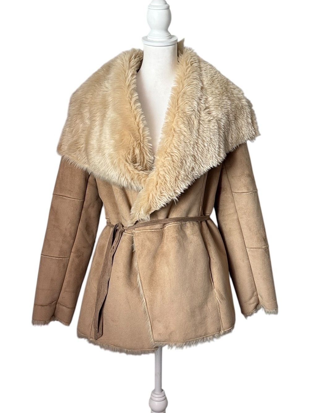 Faux Leather Penny Lane Coat